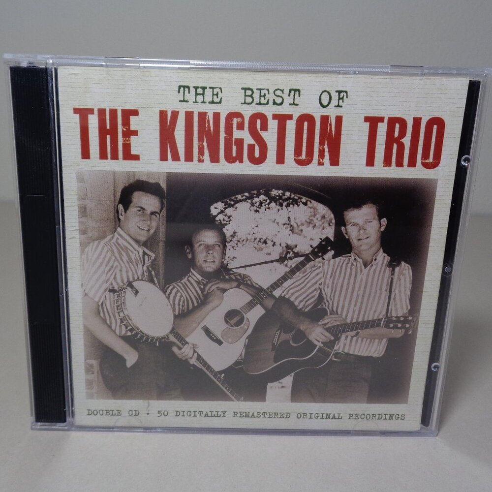THE BEST OF THE KINGSTON TRIO / New CD / 2 Disc Set / 50 Original Recordings